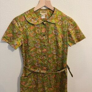 Vintage Y2K McMullen Flower Power Dress
